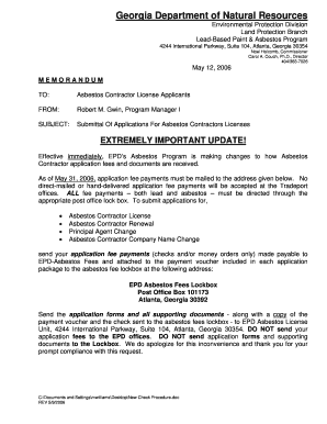 Application for License  Form