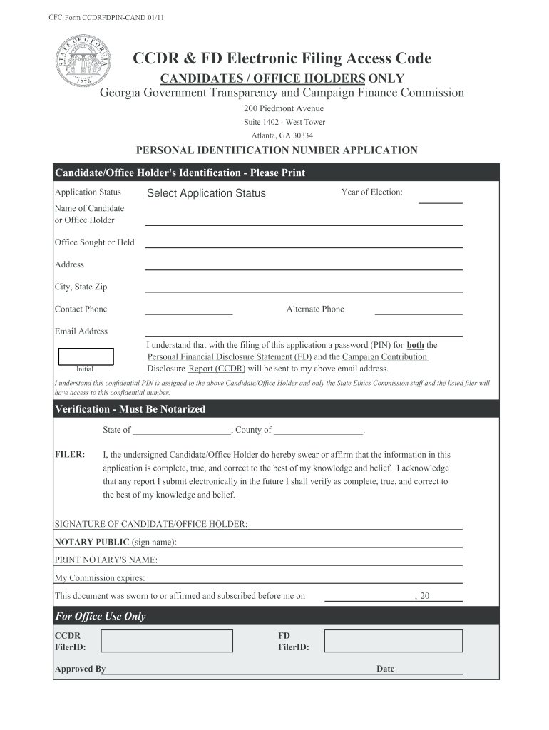 Get and Sign Ccdr Form 2011-2022