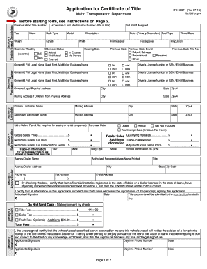 Itd 3337  Form