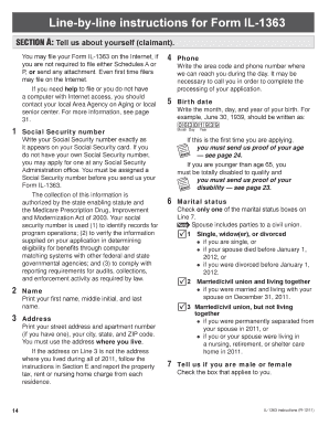 Attachment a Physicians Statement Illinois Form