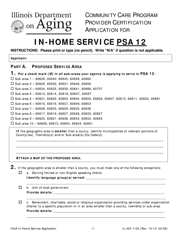  in HOME SERVICE PSA 12  State of Illinois  State Il 2009-2024
