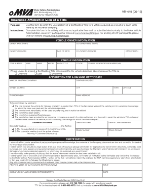 Vr449  Form