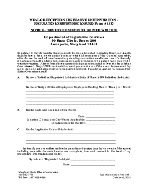 Form #13E Maryland State Ethics Commission Ethics Gov State Md