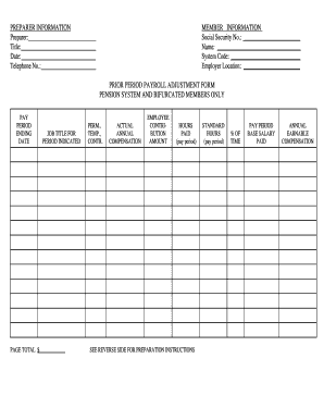 Maryland State Retirement Form 714