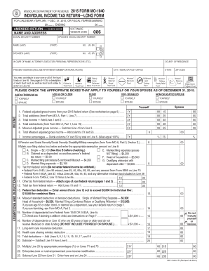 Missouri 1040  Form