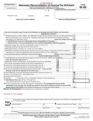 W 3n  Form