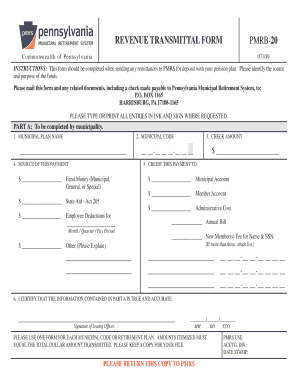 Pmrb 21 Form