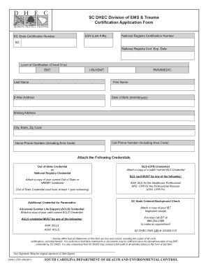 Dhec 2351  Form