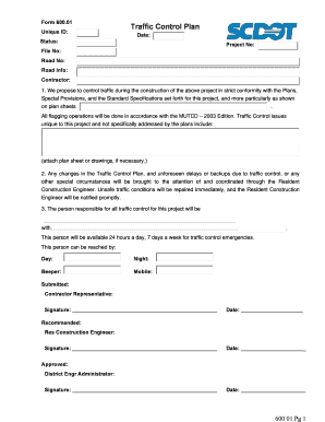 Scdot Form 600 01