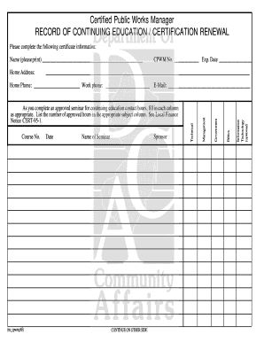 Nj Cpwm  Form