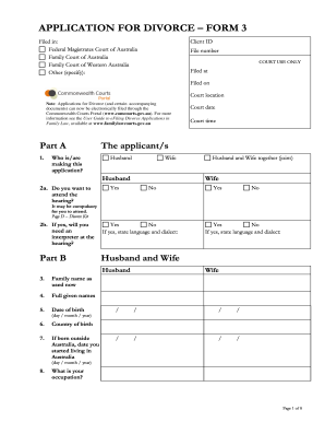 application for divorce fill out and sign printable pdf template signnow