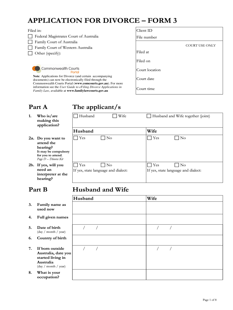 Divorce Papers Template Free from www.signnow.com