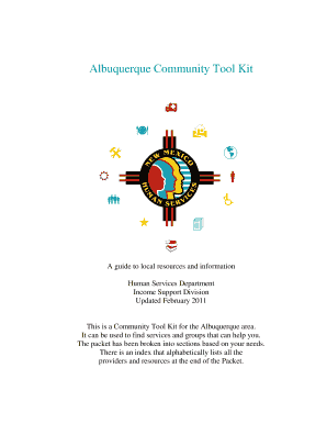 Albuquerque Community Tool Kit Form