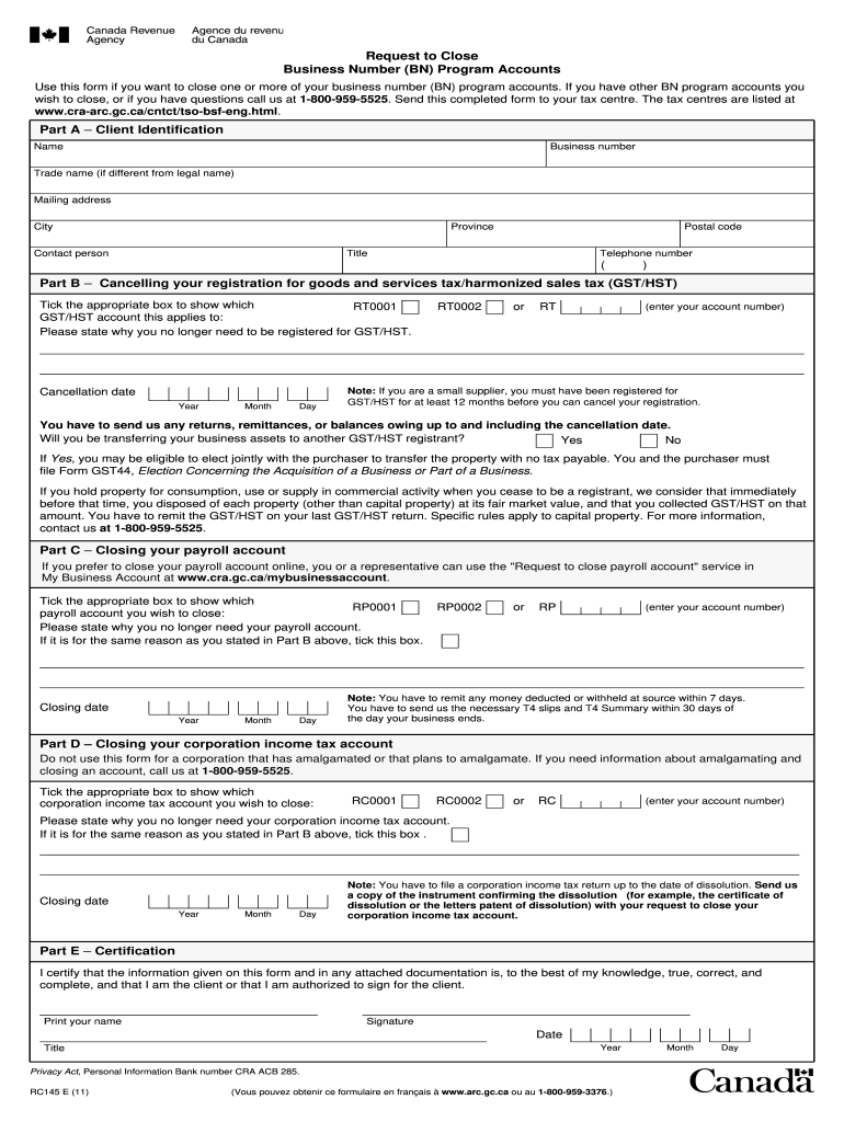  Rc 145 Forms to Print 2019