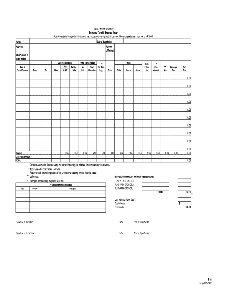  Jhu Missing Receipt Affidavit 2002-2024