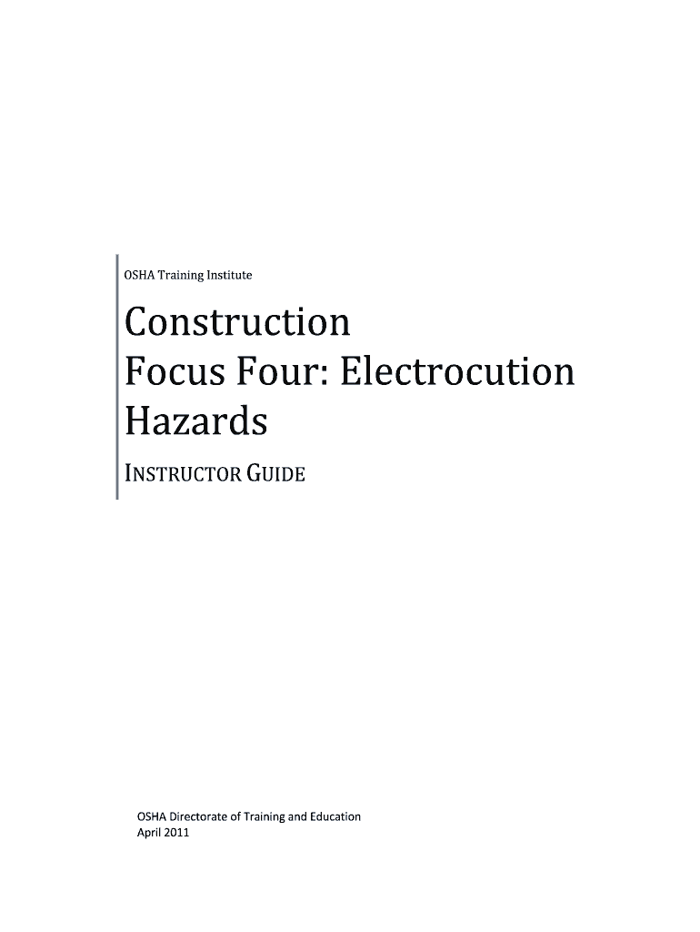  Electrocution Hazards 2011-2024