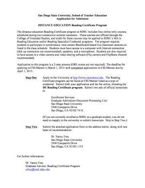 School Reading Certificate Format