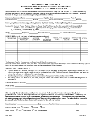  Apply for Sdsu Form 2007