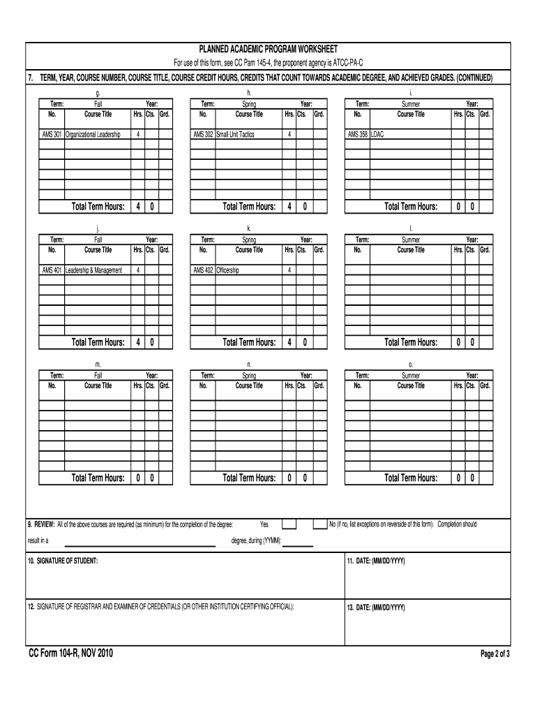 104r PDF Filler  Form