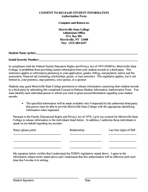 Uiuc Ferpa Release Form