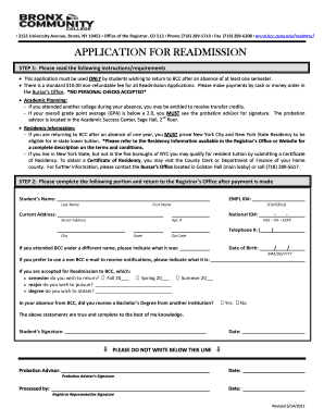  Bcc Readmission 2012-2024