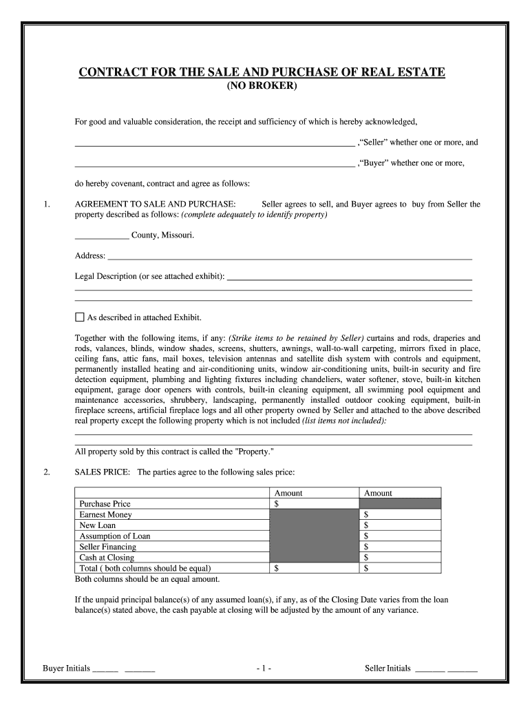 Missouri Realtor Forms