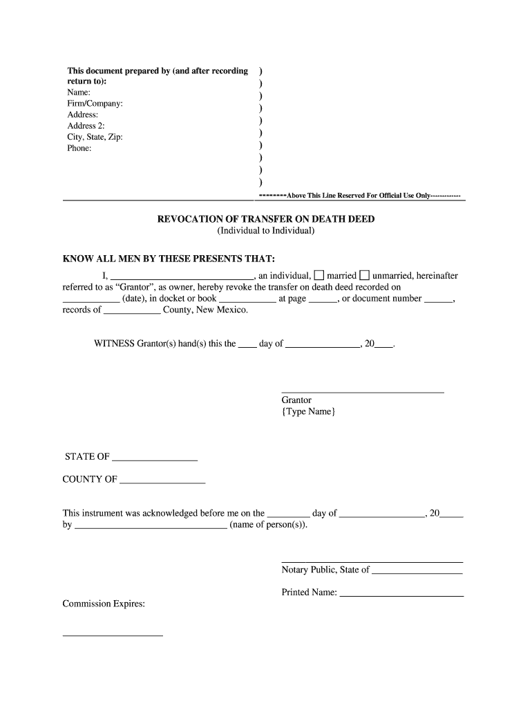 Pdfflorida Beneficiary Deed Form