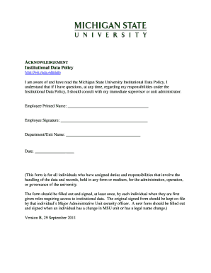 Ielts Acknowledgement Letter  Form