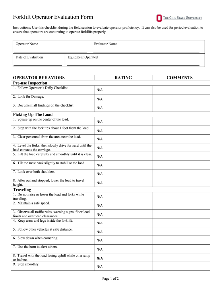 Supervisor Evaluation Form Fill Out And Sign Printable Pdf Template Signnow