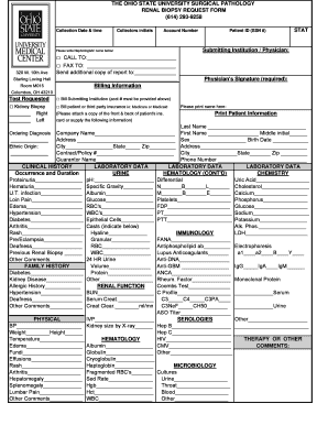 Pathology Form