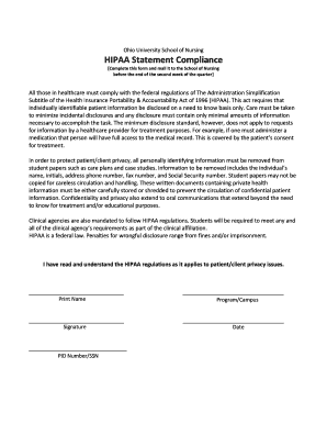 HIPAA Compliance Forms