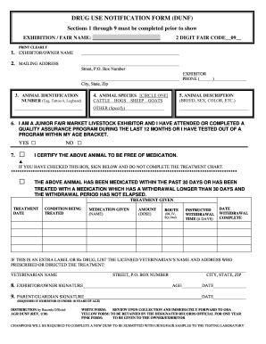 Dunf Form - Fill Out and Sign Printable PDF Template | signNow