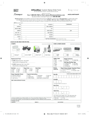 Stamps By Fax Order Form 2023 - Fill Online, Printable, Fillable