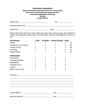 Student Performance Report Sample PDF