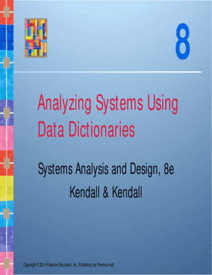 System Analysis and Design Kendall PPT  Form