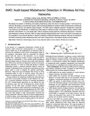 Amd Audit Based Misbehavior Detection in Wireless Ad Hoc Networks in Telugu Language Form