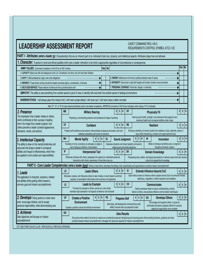  Cdt Cmd Form 156 4 2009-2024