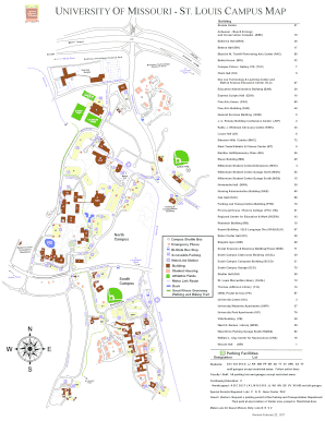 Umsl Campus Map  Form