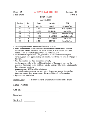 Econ 102 Psu  Form