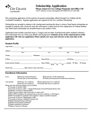 Fort Cox College Application Form PDF
