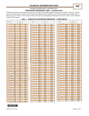 Ibstock Brick Dimensions  Form