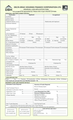 Brac Bank Personal Loan Application Form PDF