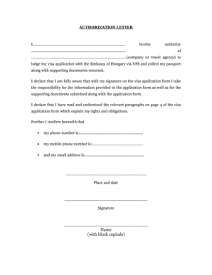 Sample Ps Letter Vfs  Form