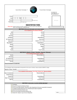 Emendy Application Form