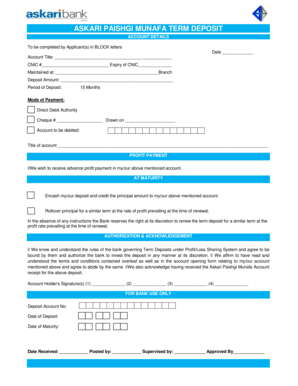 Askari Bank Online Registration  Form