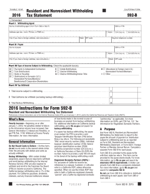  592 B Form 2020