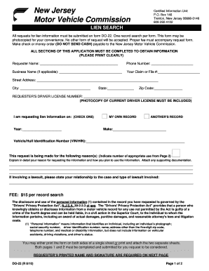 Improper Evidence of Ownership Procedure  Form