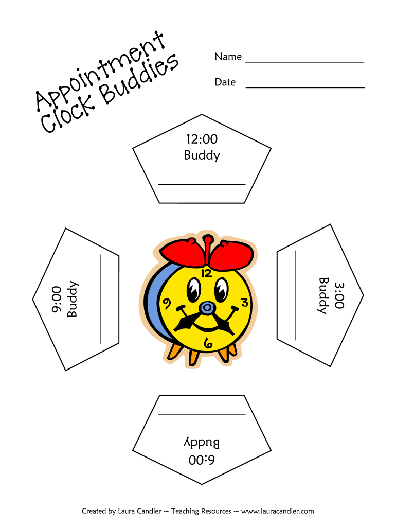 Appointment Clock PDF  Form
