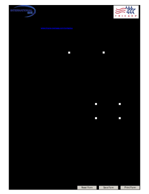 Tricare Worksheet  Form