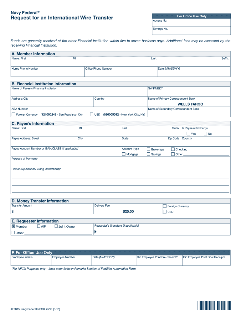 Navy Federal Nfcu 755b 5 18  Form